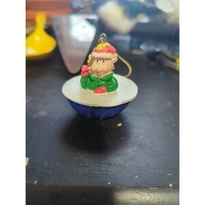 Christmas Remarkabowl Tupperware Elf Ornament Resin Kitchy Fun